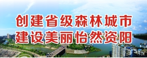 大鸡巴日屄在线免费视频在线创建省级森林城市 建设美丽怡然资阳